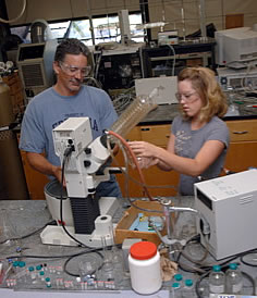 Dr. Michael Milligan and Alexandra Orchard